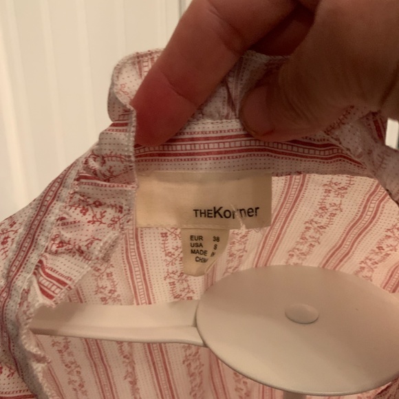 The Korner for Anthropologie ruffle neck blouse. Worn‎ 1x - Picture 2 of 6